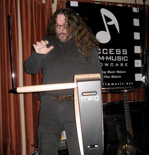 Matthew Hepworth of Zentherstick at 2009 Access Film-Music Showcase