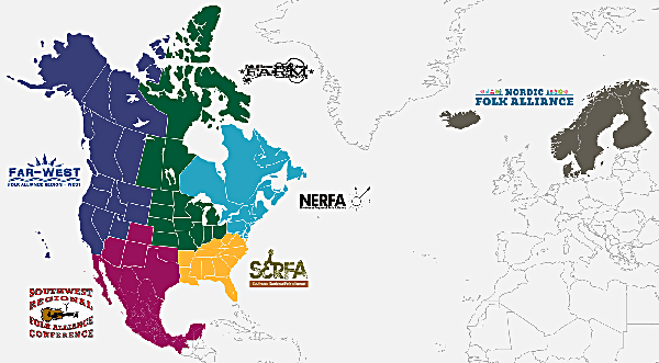 Regions of Folk Alliance
